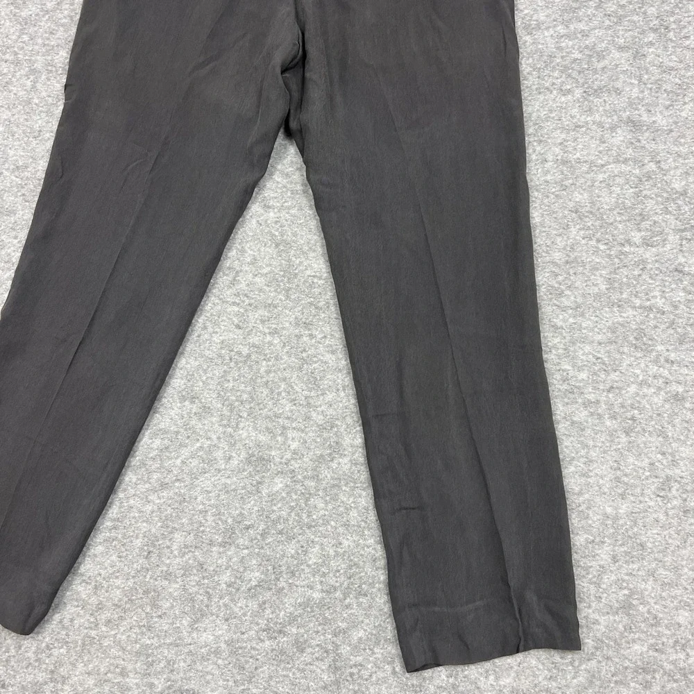Giorgio Armani Pants Mens 36x31 Gray Cupro Dress Trousers Made Italy 54